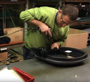 Assembly in the factory