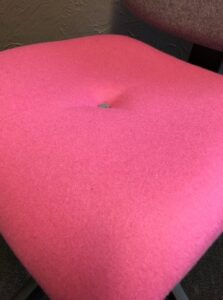 Folly office chairs with deep buttons