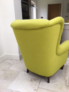 Damaged chair