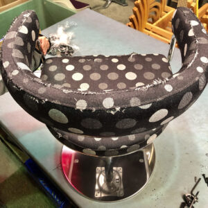 Bar stool recovery project