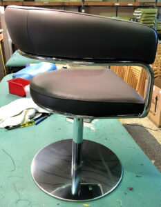Bar stool recovery project