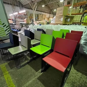 2000 chairs manufactured and delivered