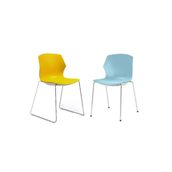Pop’s shape blends style with ergonomic comfort, bringing together form and function